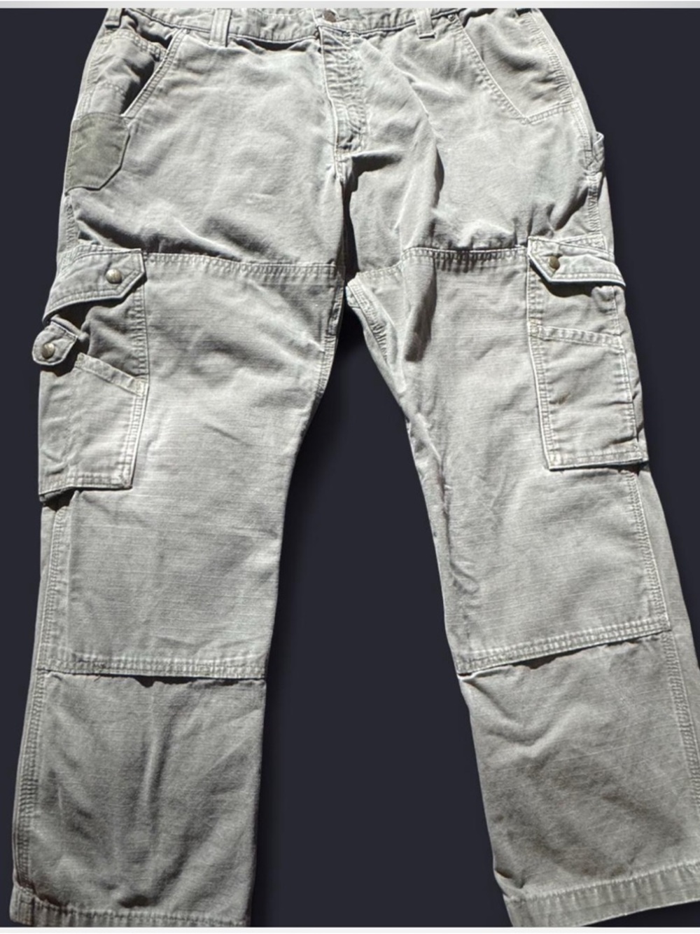 Carhartt WIP Olive Green Cargo Pants Men’s Relaxed Fit Utility Streetwear Unisex
